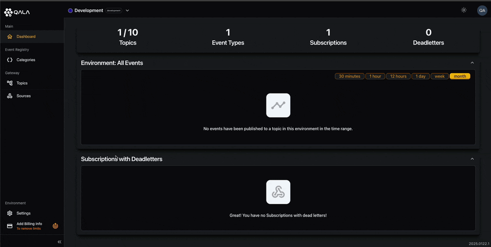 GIF showing creating a Q-Flow Source. GIF showing creating a Q-Flow Source.