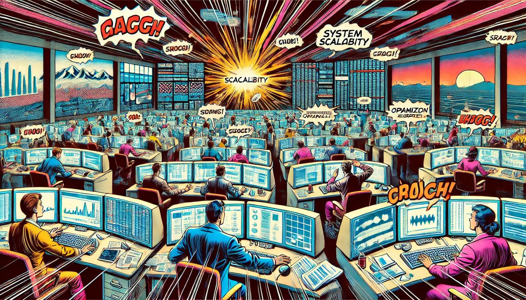 Achieving real-time scalability isn't easy.  Achieving real-time scalability isn't easy.