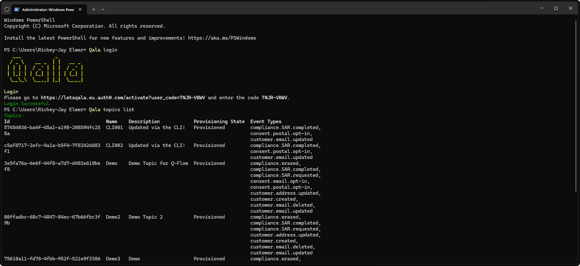 Q-Flow CLI Q-Flow CLI