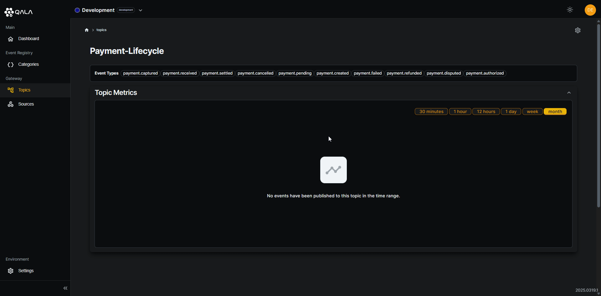 Create new Subscription