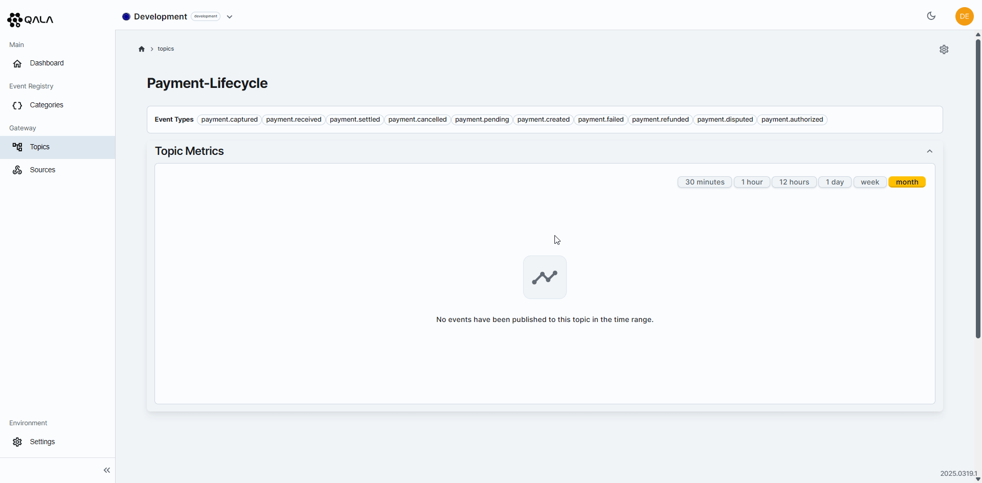 Create new Subscription