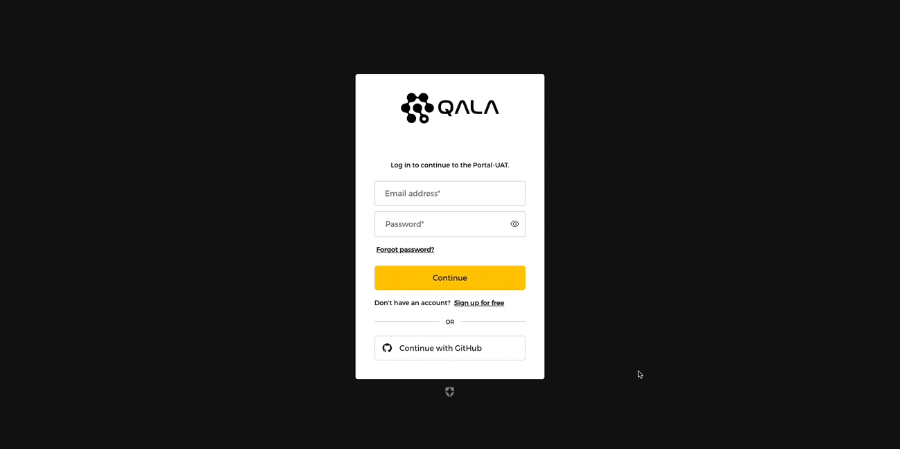 Create new organisation